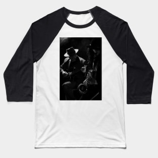 Sax and Guitar Baseball T-Shirt
